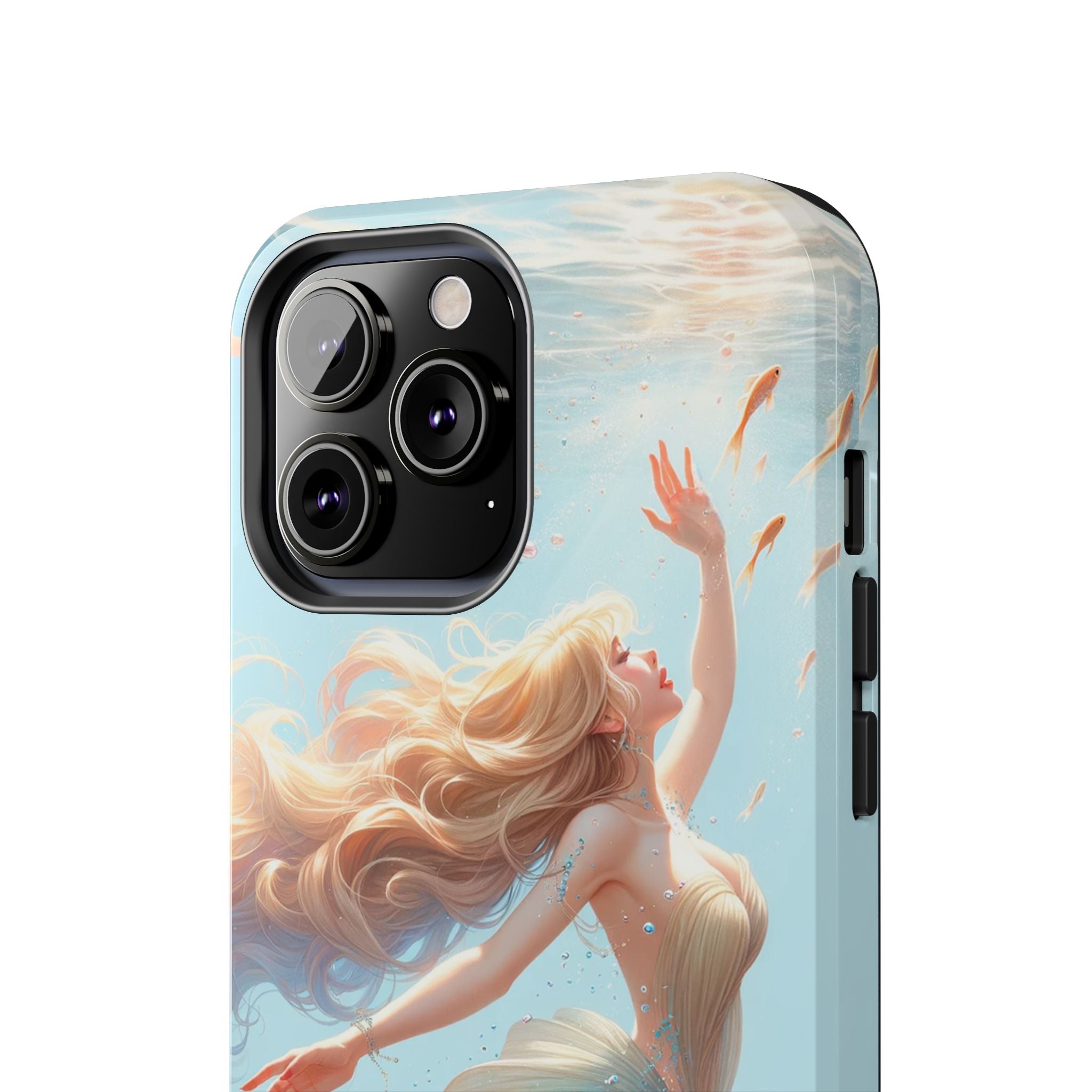 Blond mermaid - Tough Phone Case