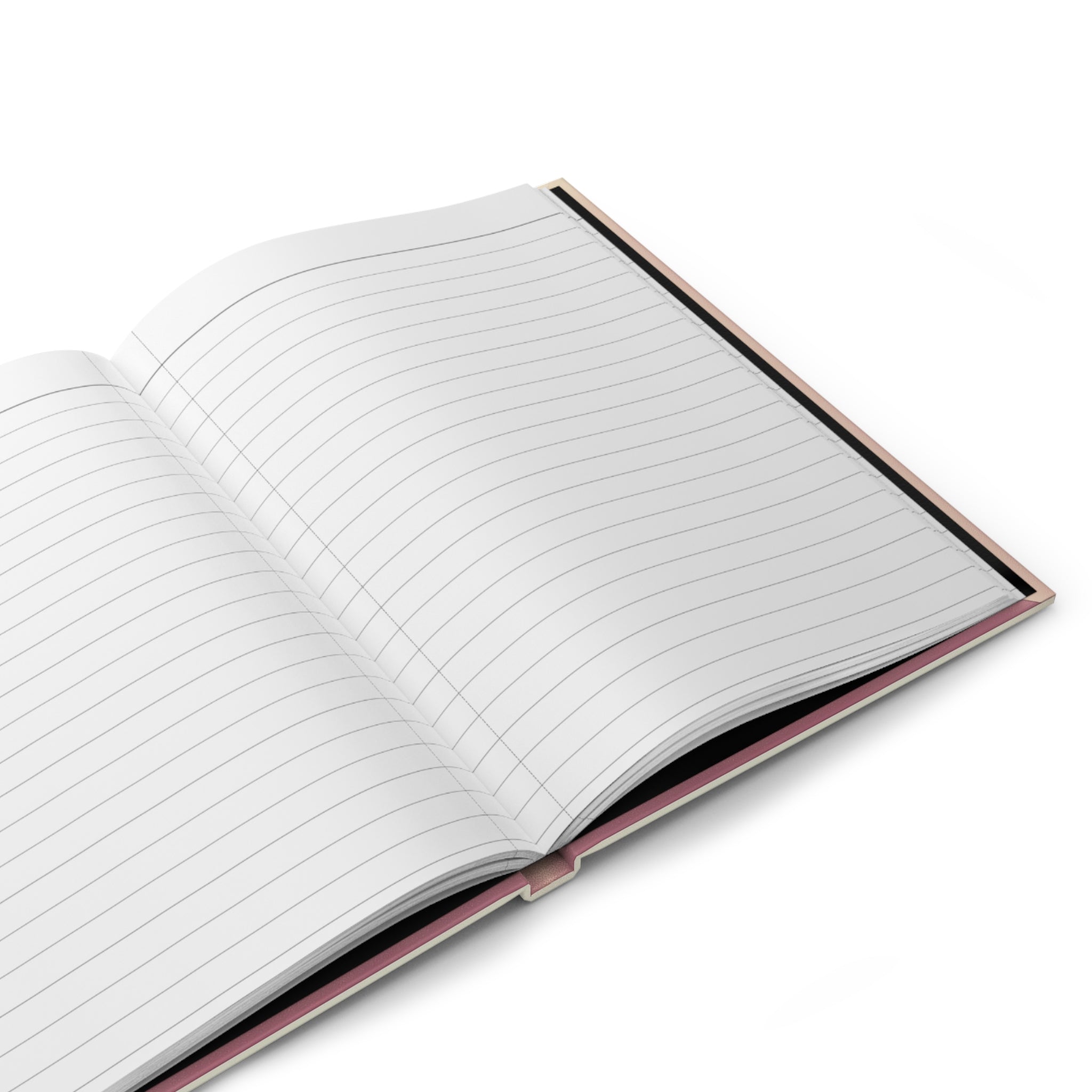 Circle of donuts and ice cream - Hardcover Notebook