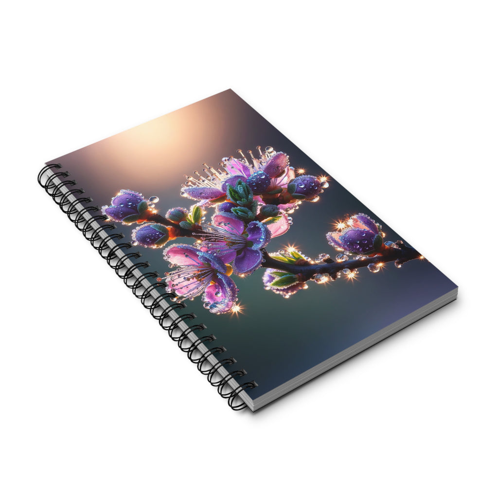 Lavender diamond flowers (3)- Spiral Journal