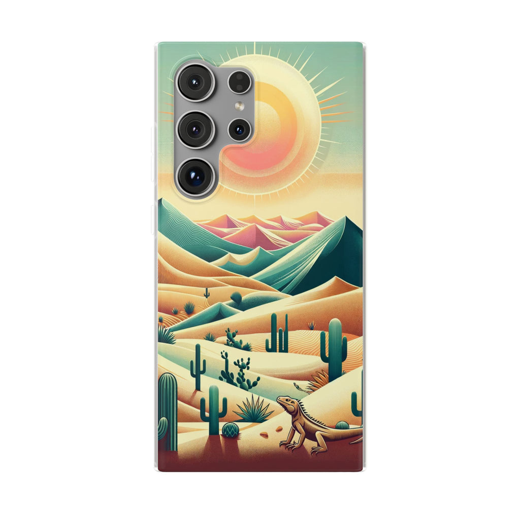 Iguana in the desert - Flexi Case (Samsung only)
