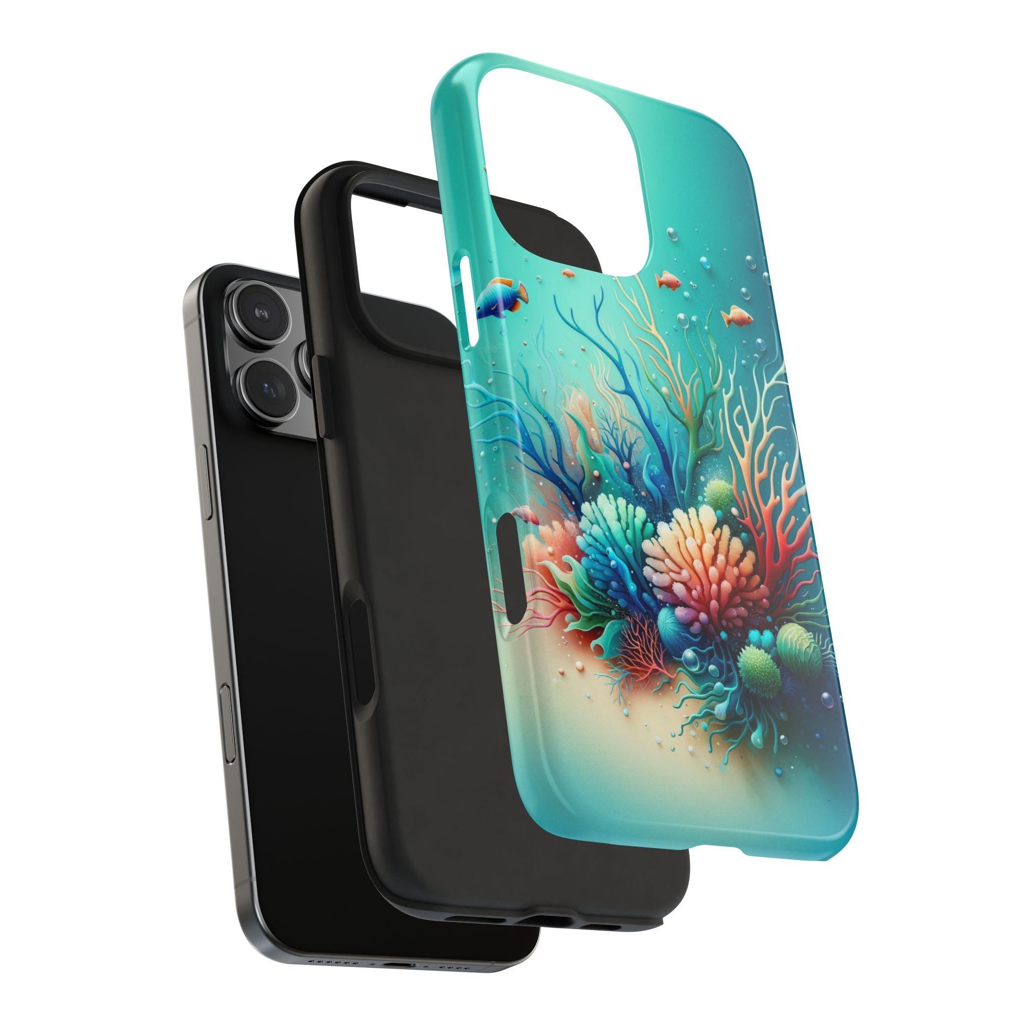Phone Case Coral Reef Design