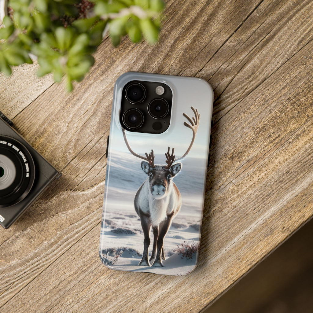 Phone Cases - Curious Reindeer Design