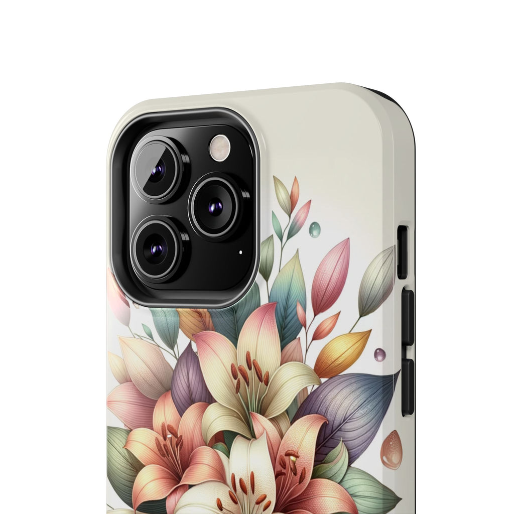 Phone Cases - Beautiful Lily Bouquet Design