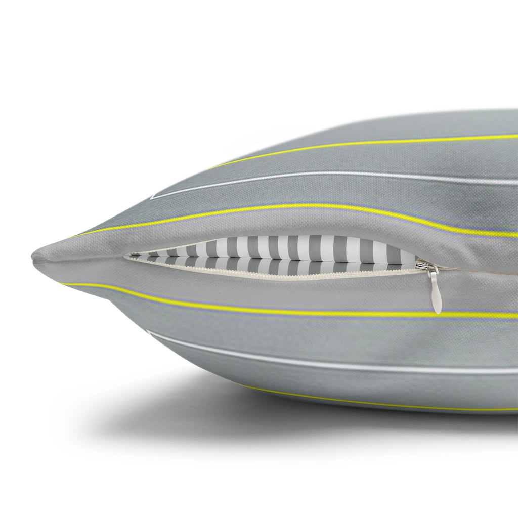 Islamic Art, Light-grey  - Polyester Square Pillowcase