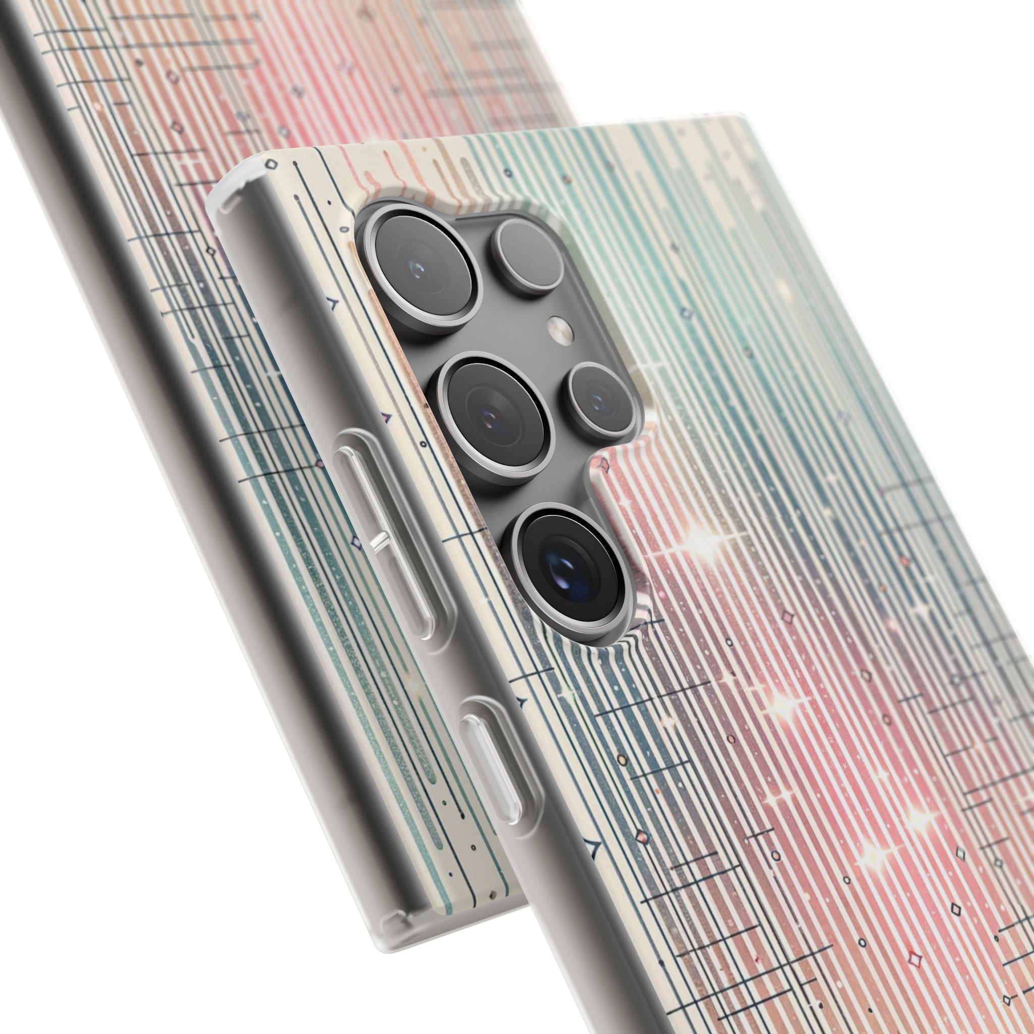 Pastel Lines- Flexi Case (Samsung only)