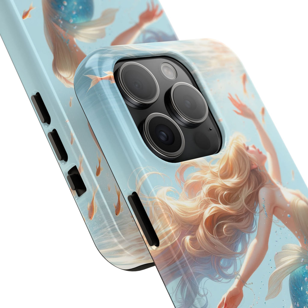 Blond mermaid - Tough Phone Case