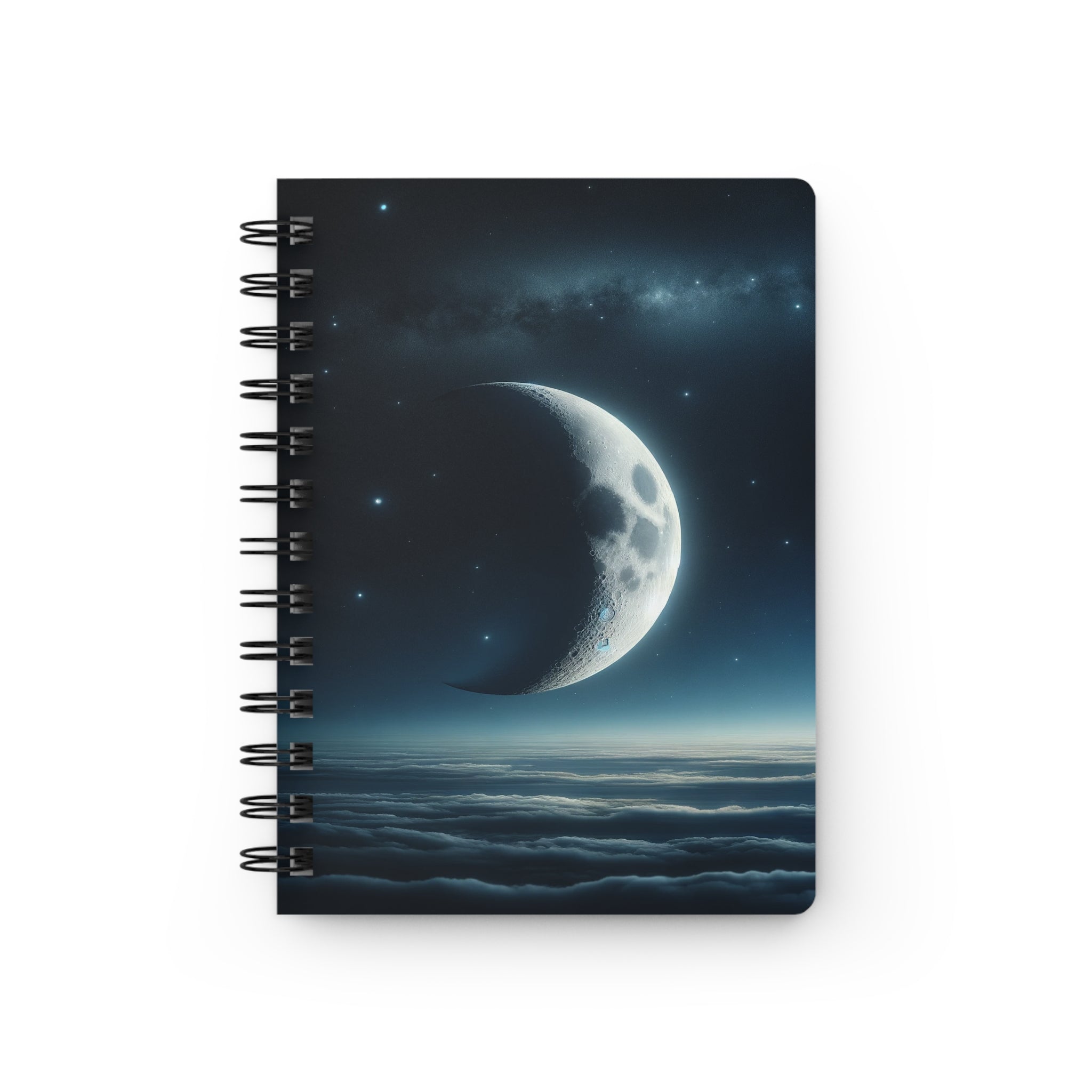Moon 1 - Spiral Notebook