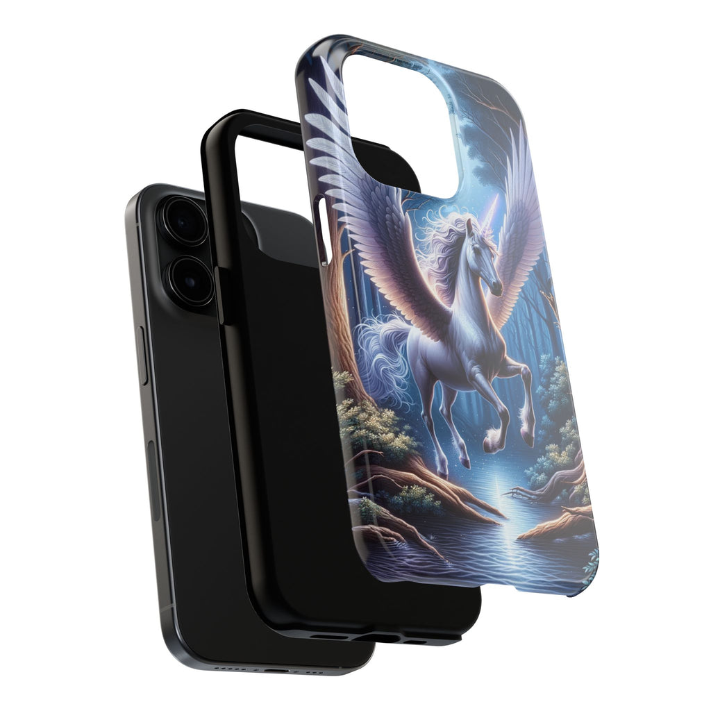 Phone Case - Unicorn Landing in Magical Forest