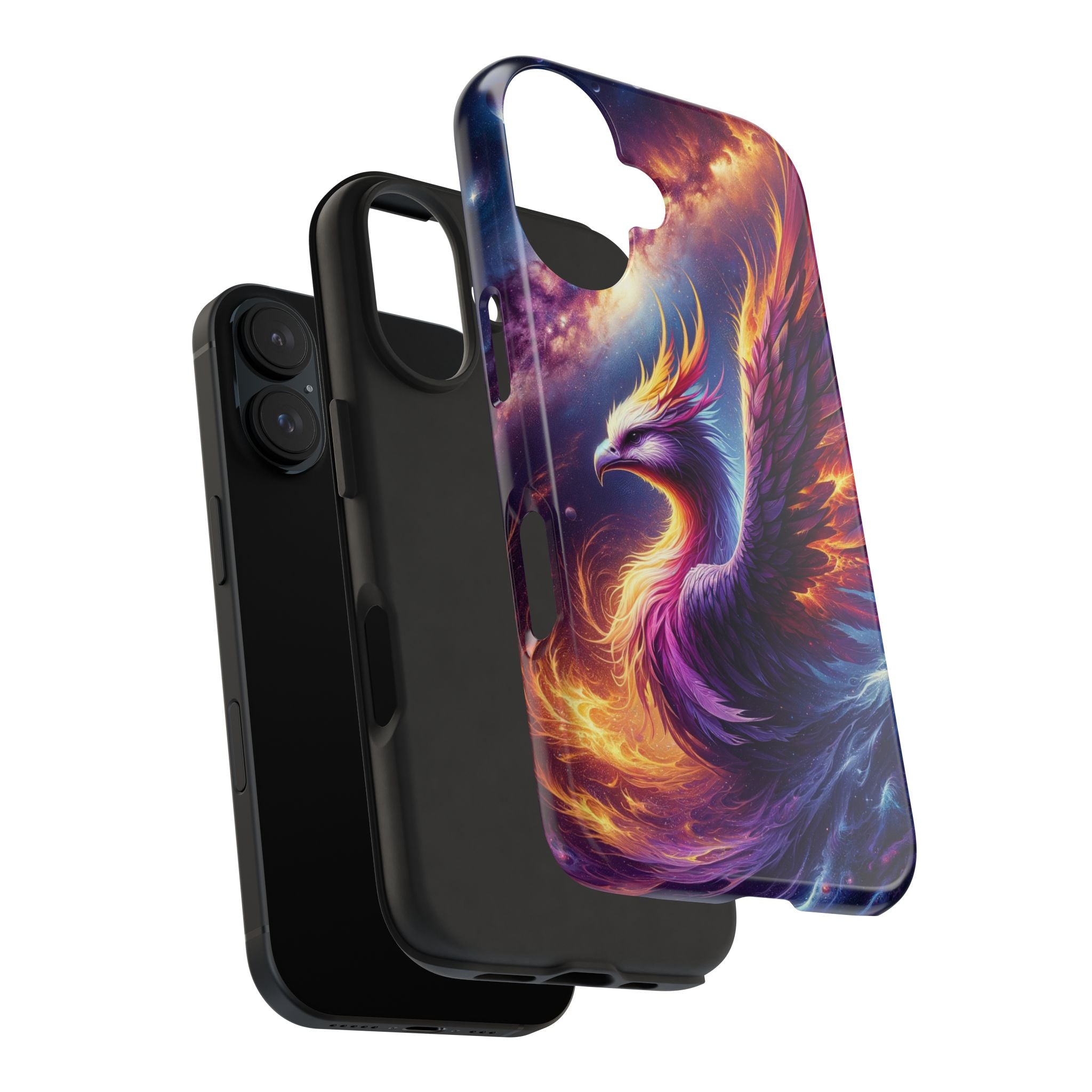 Purple Phoenix Phone Case