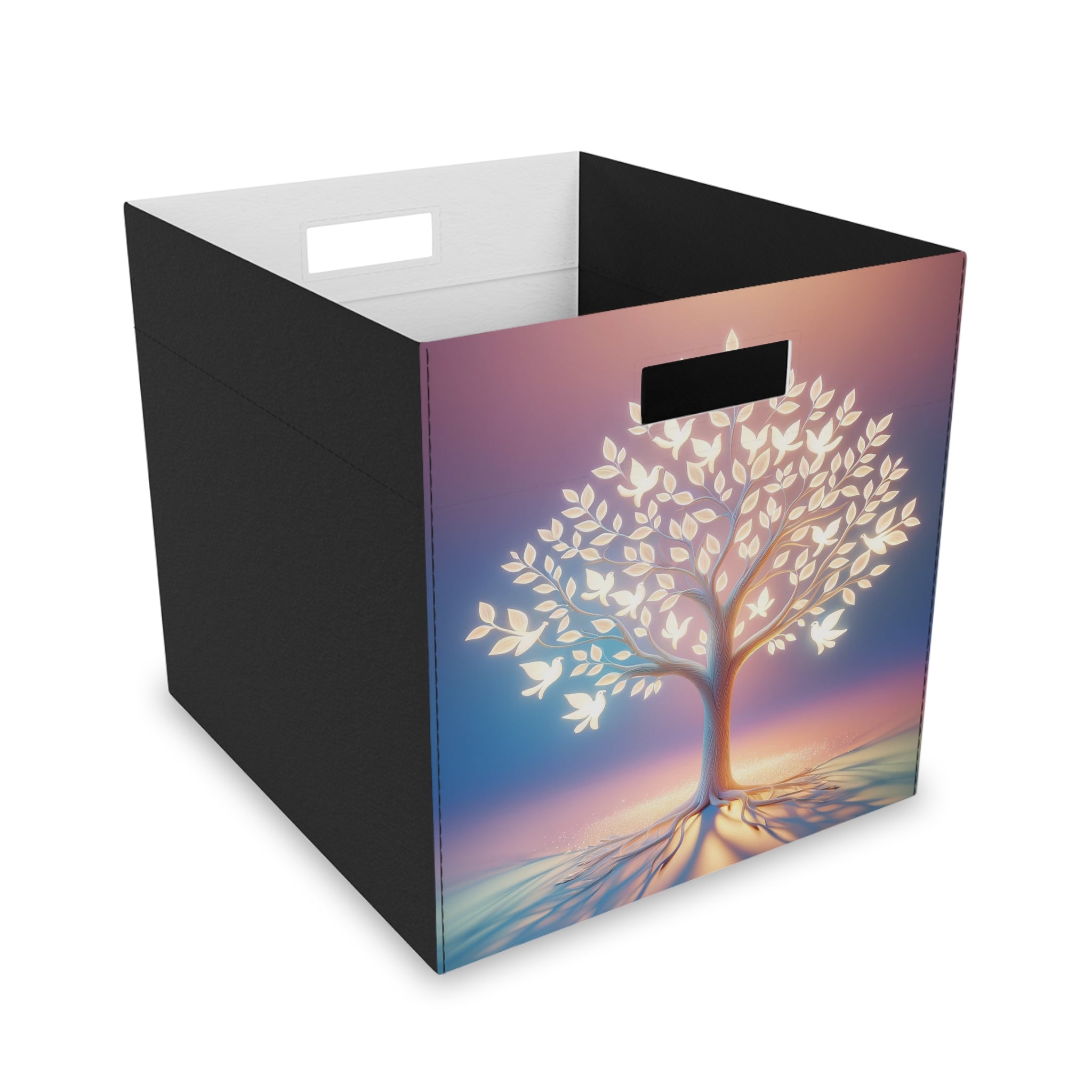 Tree with golden leaves - Storage Box