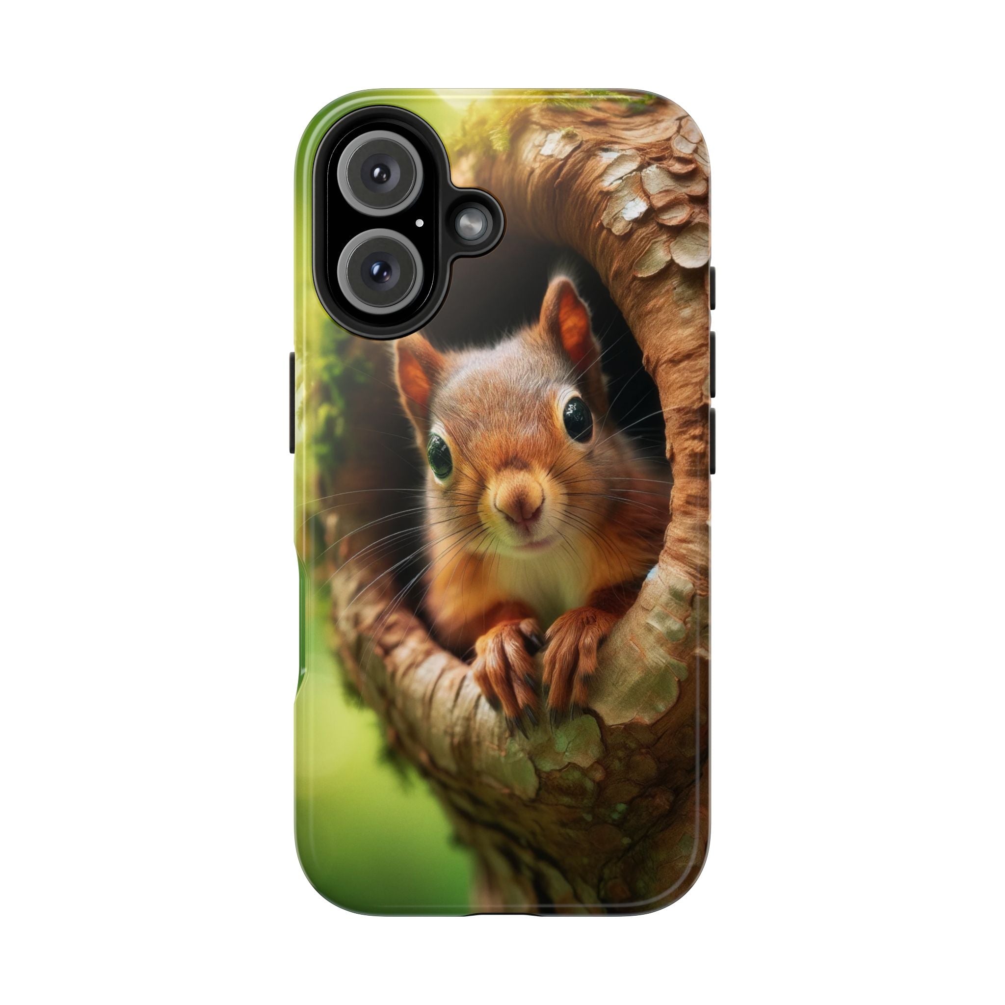 Squirrel in a tree - Tough Phone Case
