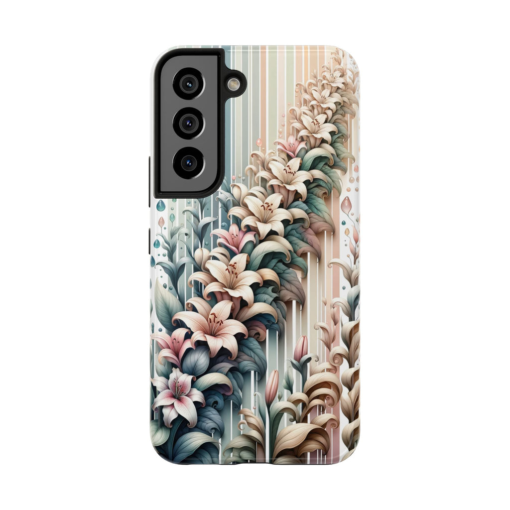 Pastel lilies - Tough Phone Case