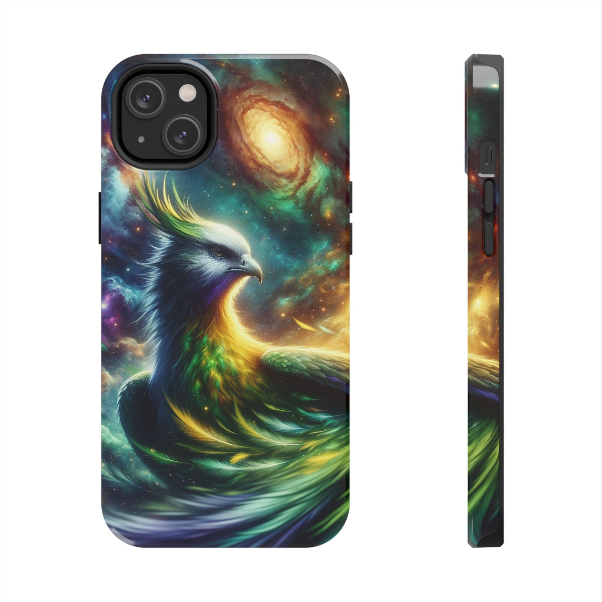 Phone Cases - Green Phoenix Design