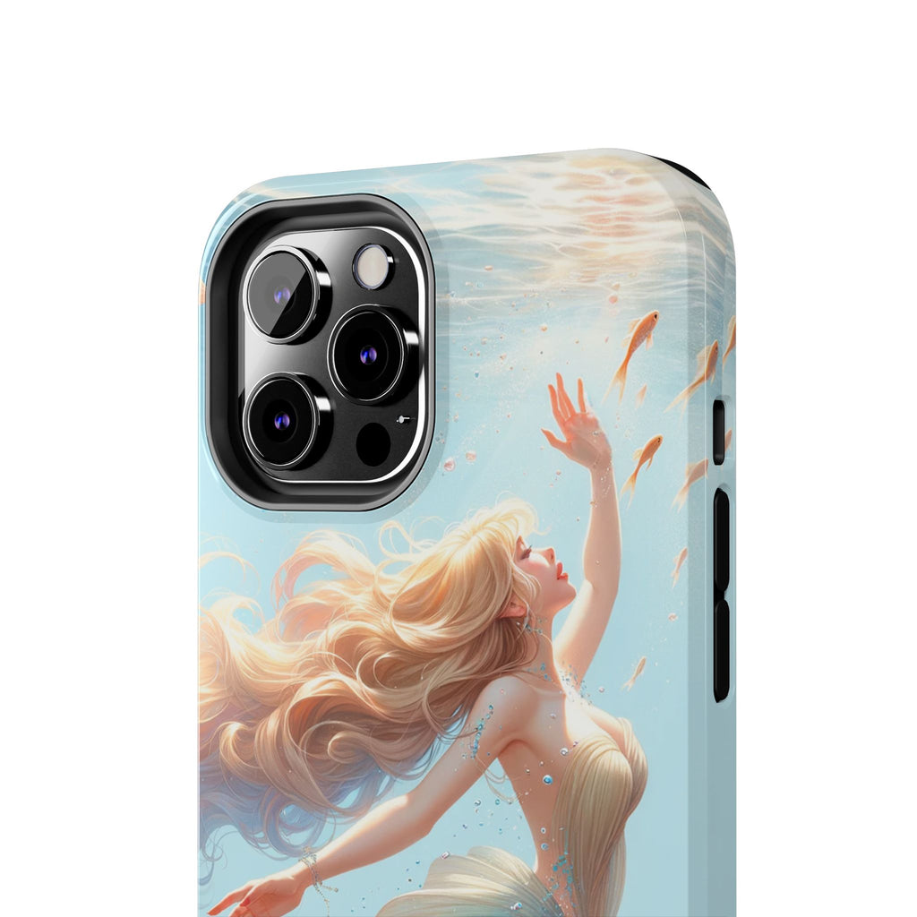 Blond mermaid - Tough Phone Case