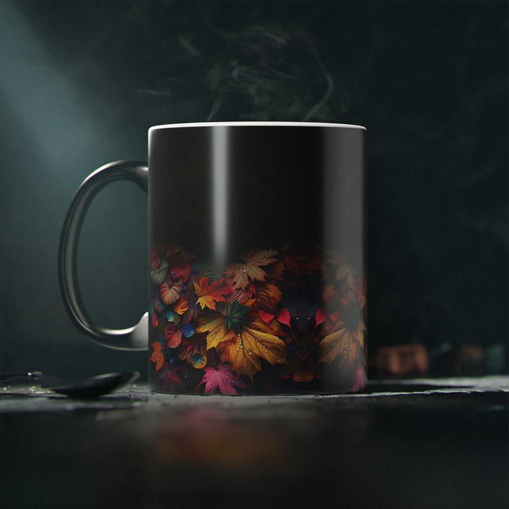 Autumn Leaves Magic Mug — Color-Changing Coffee Cup