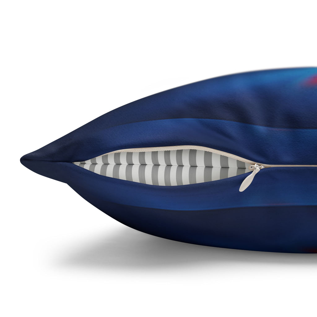 A big lotus flower - Suede Square Pillowcase