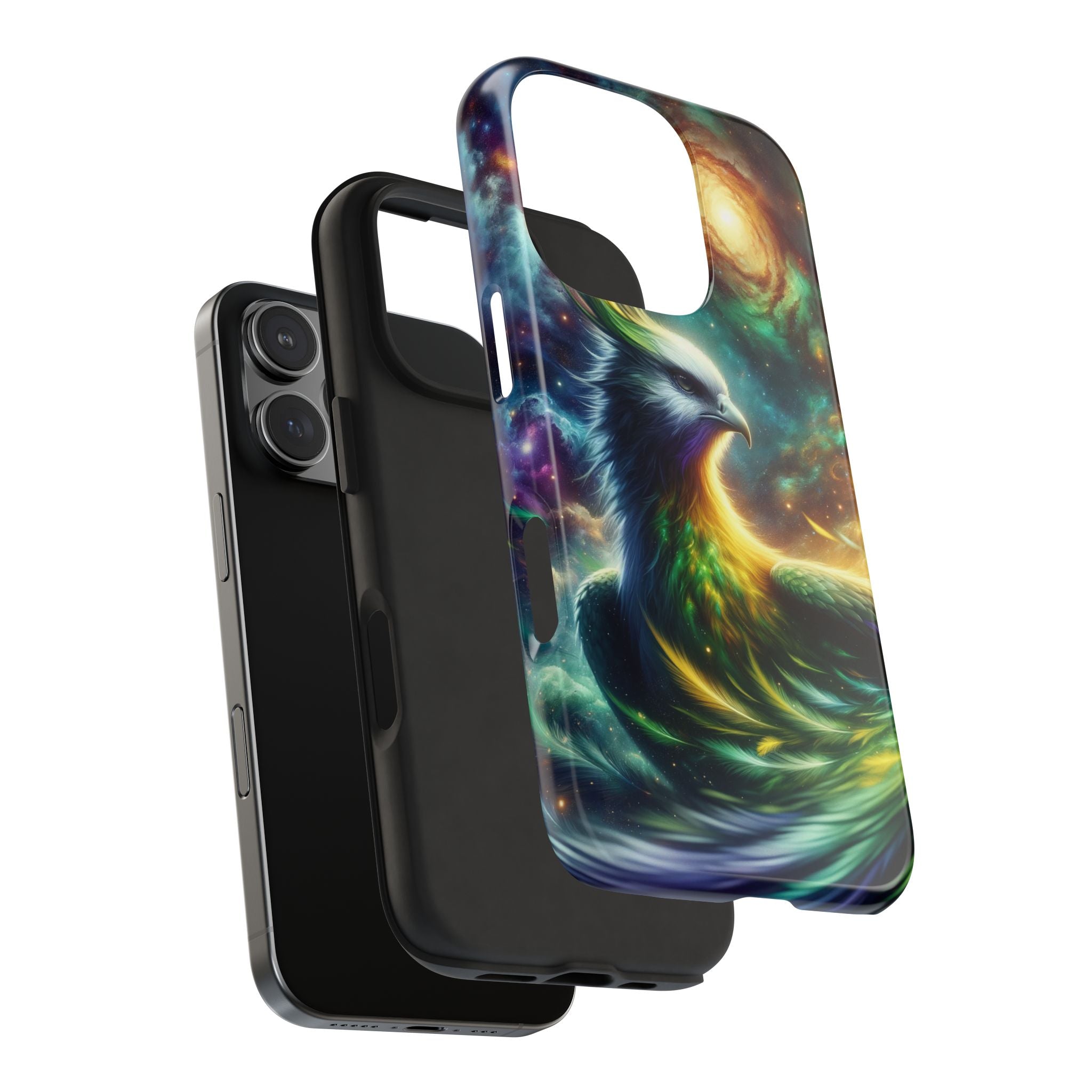 Phone Cases - Green Phoenix Design