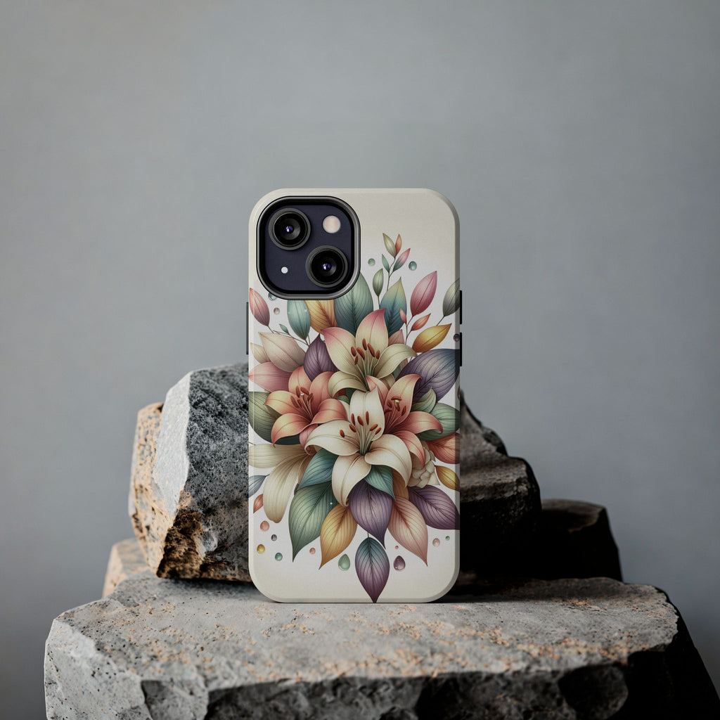 Phone Cases - Beautiful Lily Bouquet Design