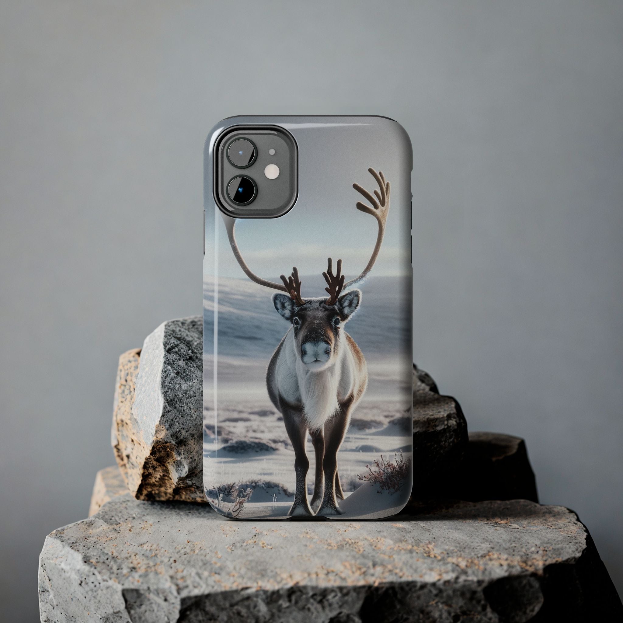 Phone Cases - Curious Reindeer Design