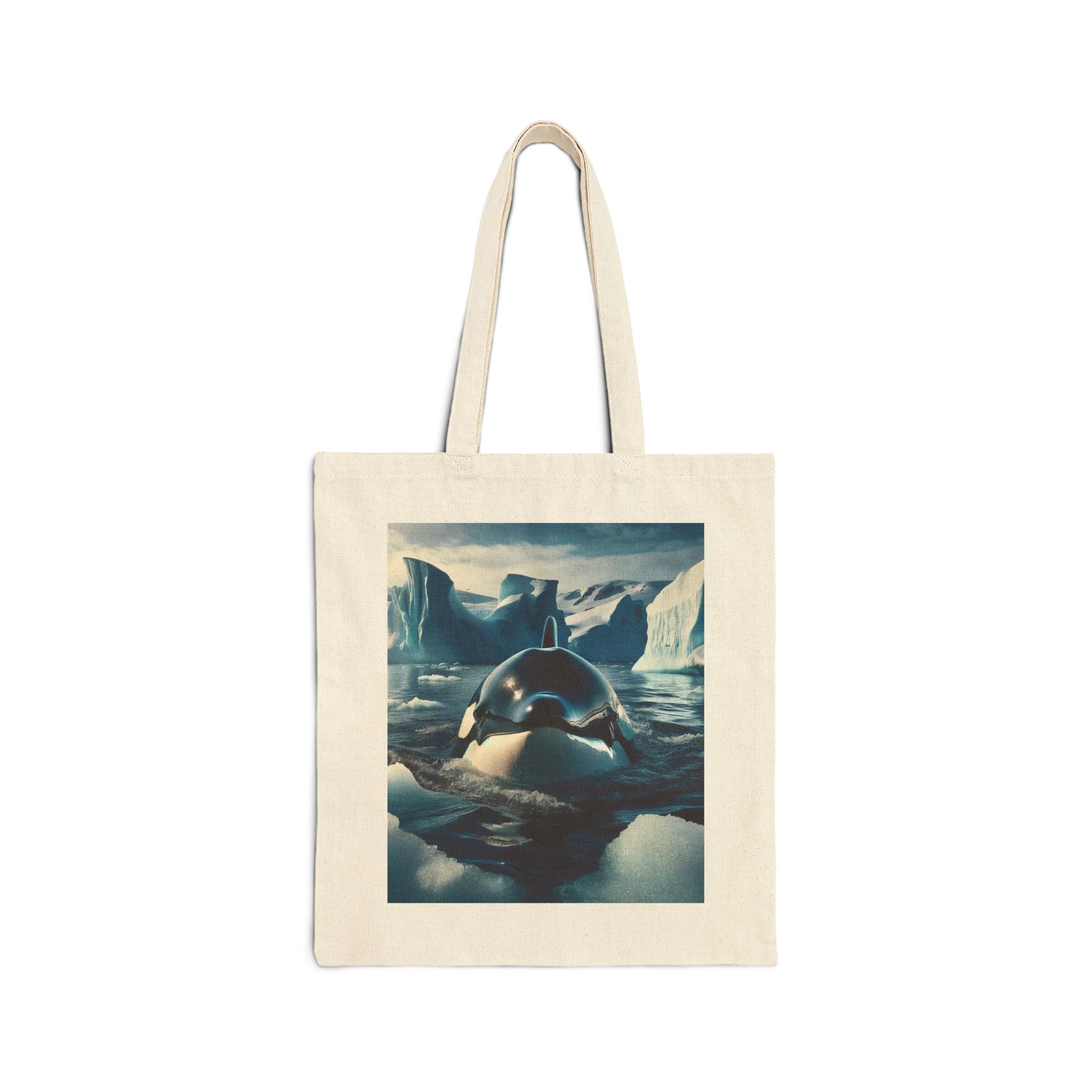 Orca Design - Cotton Canvas Tote Bag