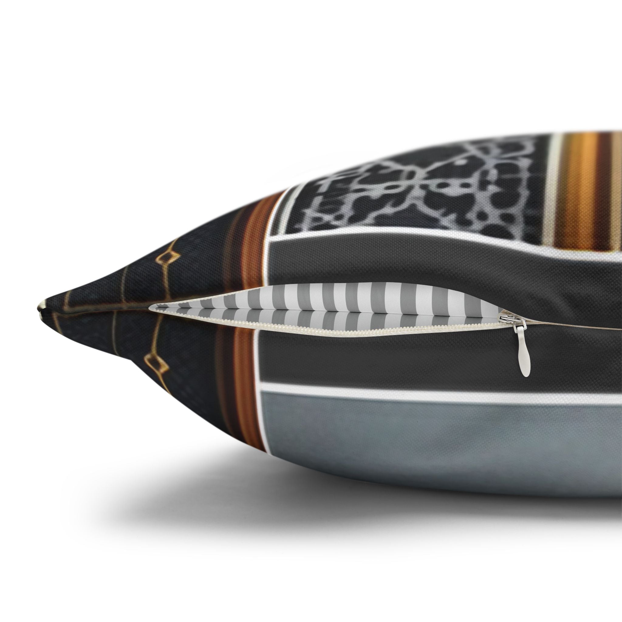 Islamic Art, moon and star  - Polyester Square Pillowcase