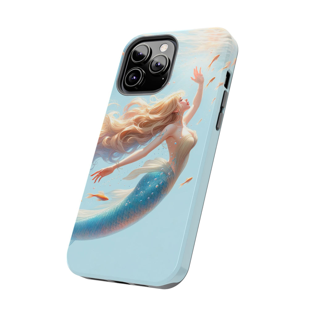 Blond mermaid - Tough Phone Case