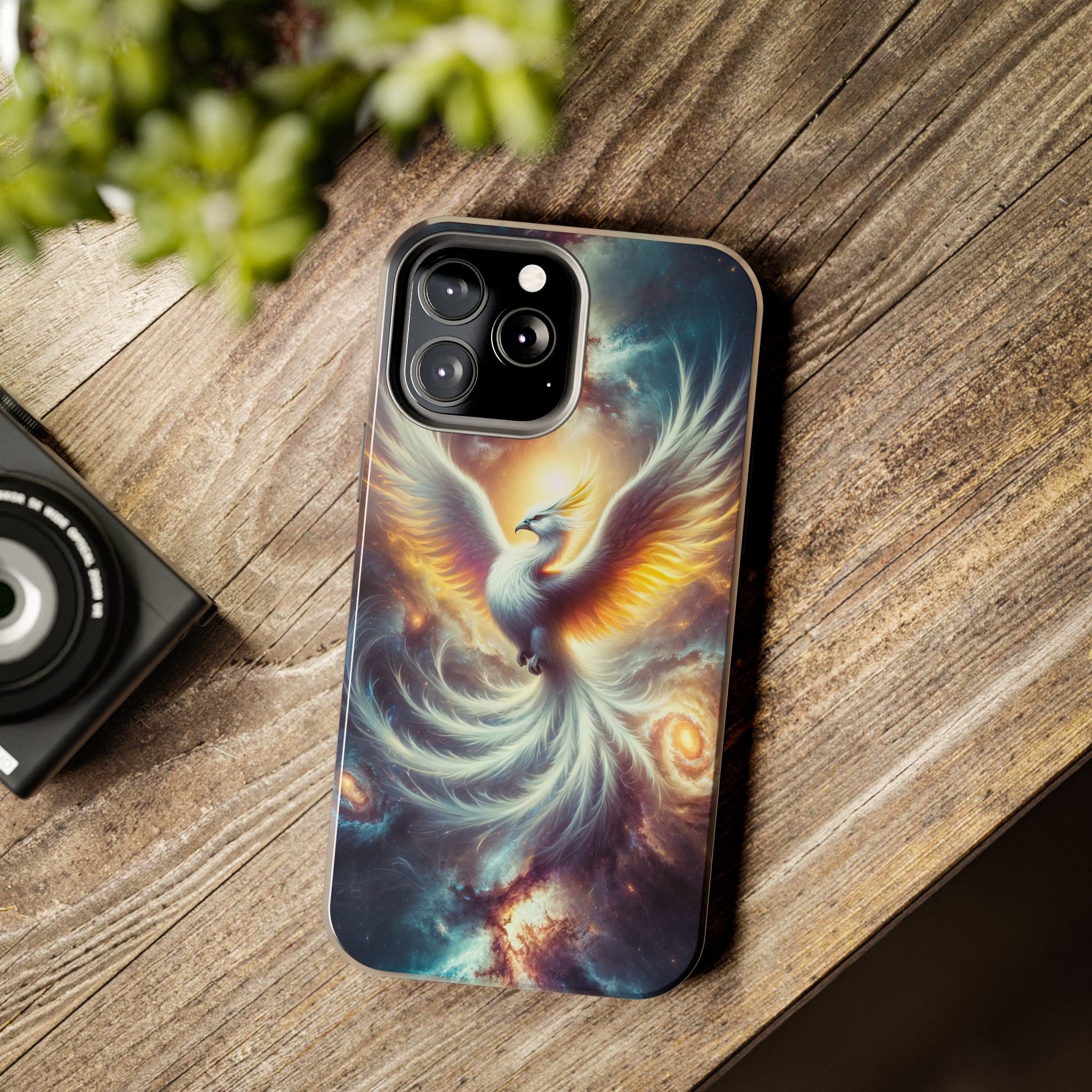 Phone Case - White Phoenix Design