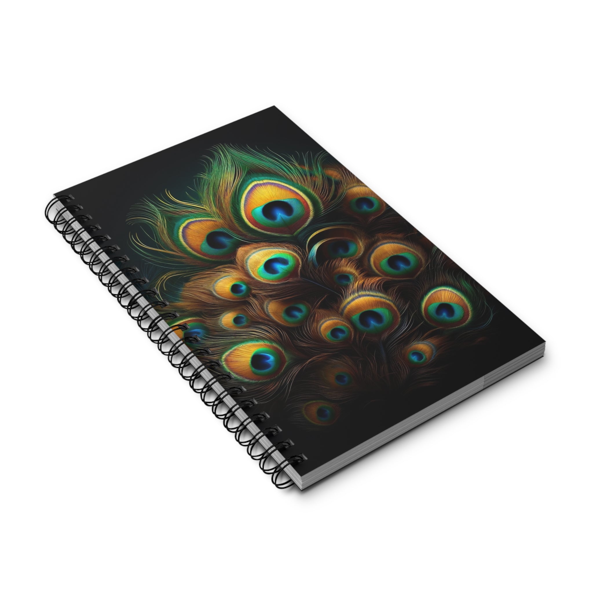 Elegant bouquet of Peacock feathers - Spiral Journal