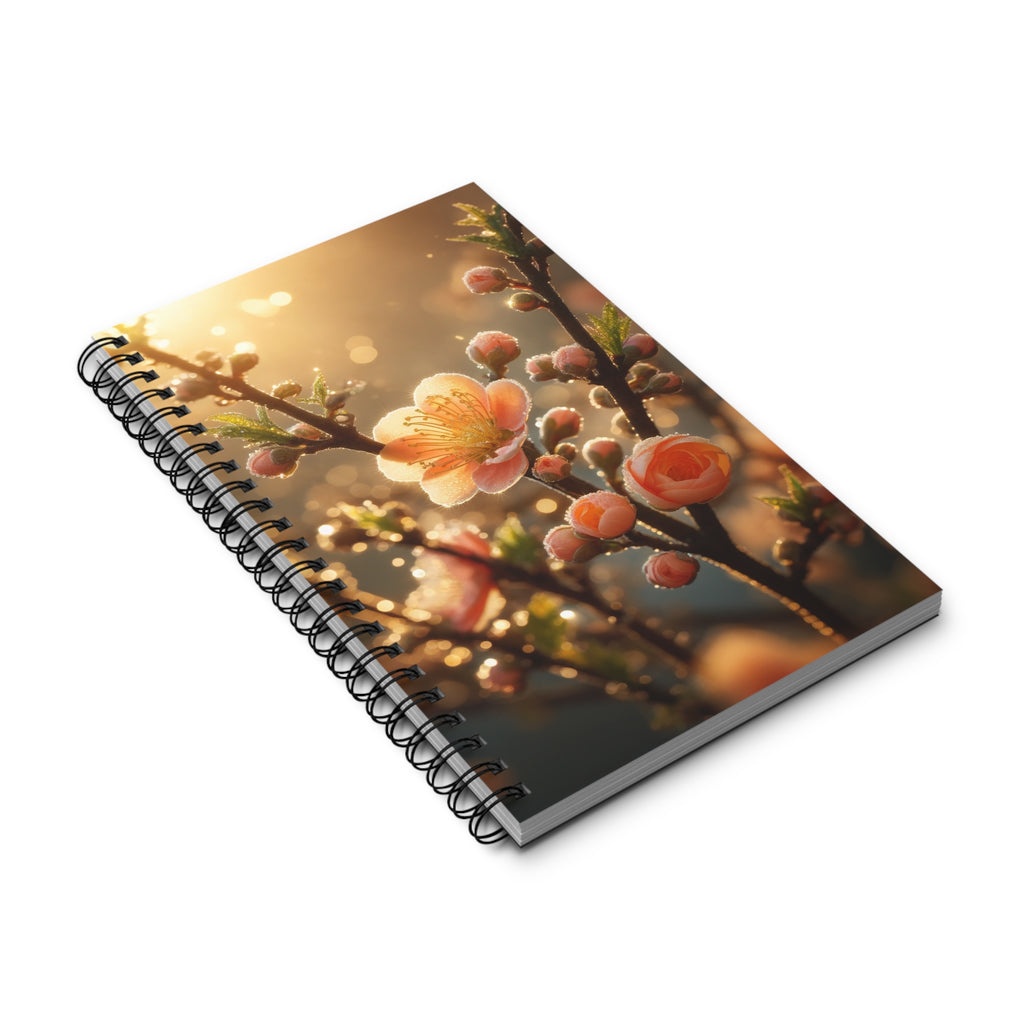 Peach-coloured diamond flowers (3)- Spiral Journal