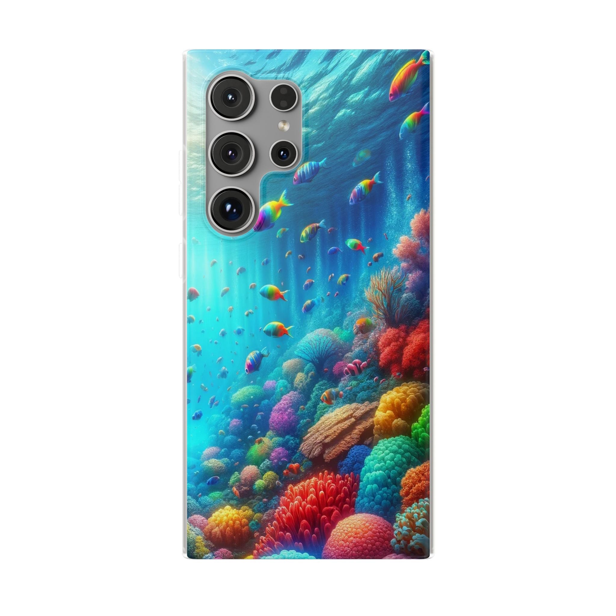 Colourful fish - Flexi Case (Samsung only)