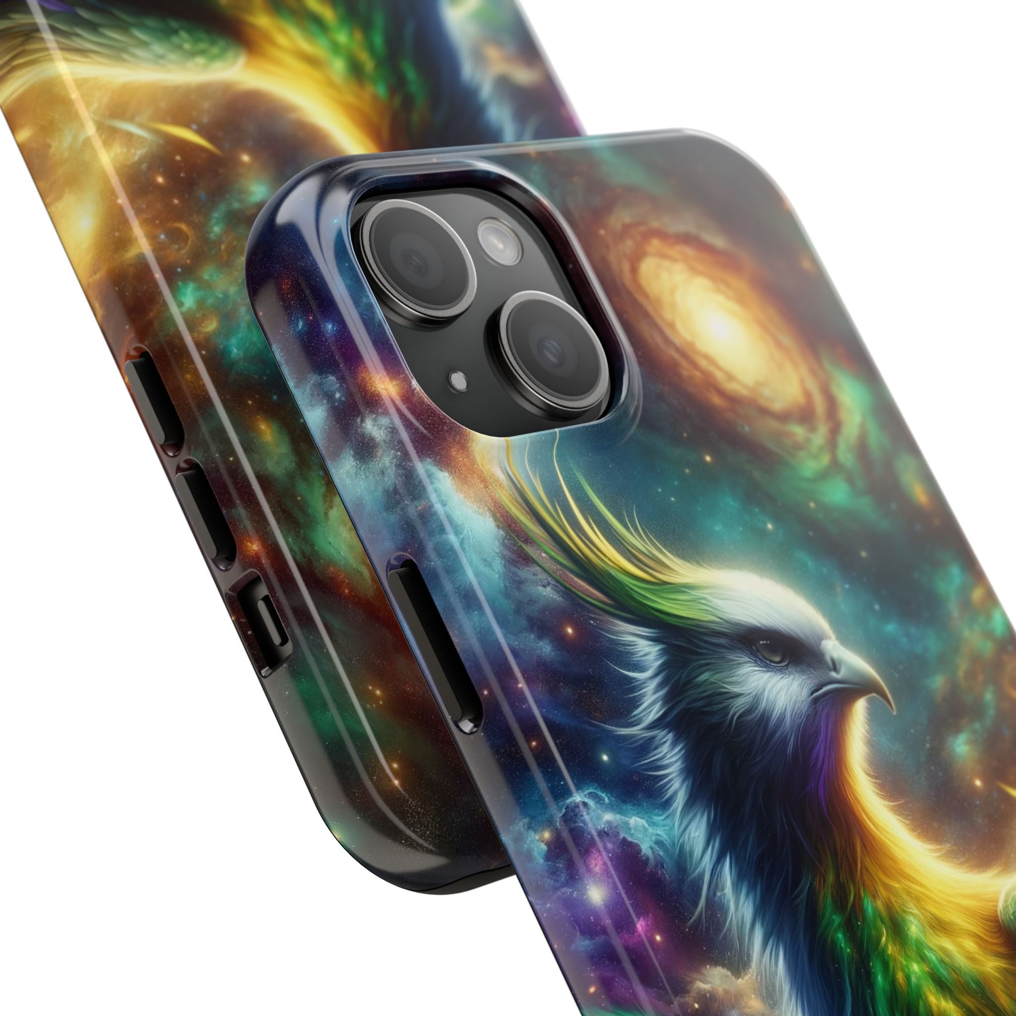 Phone Cases - Green Phoenix Design