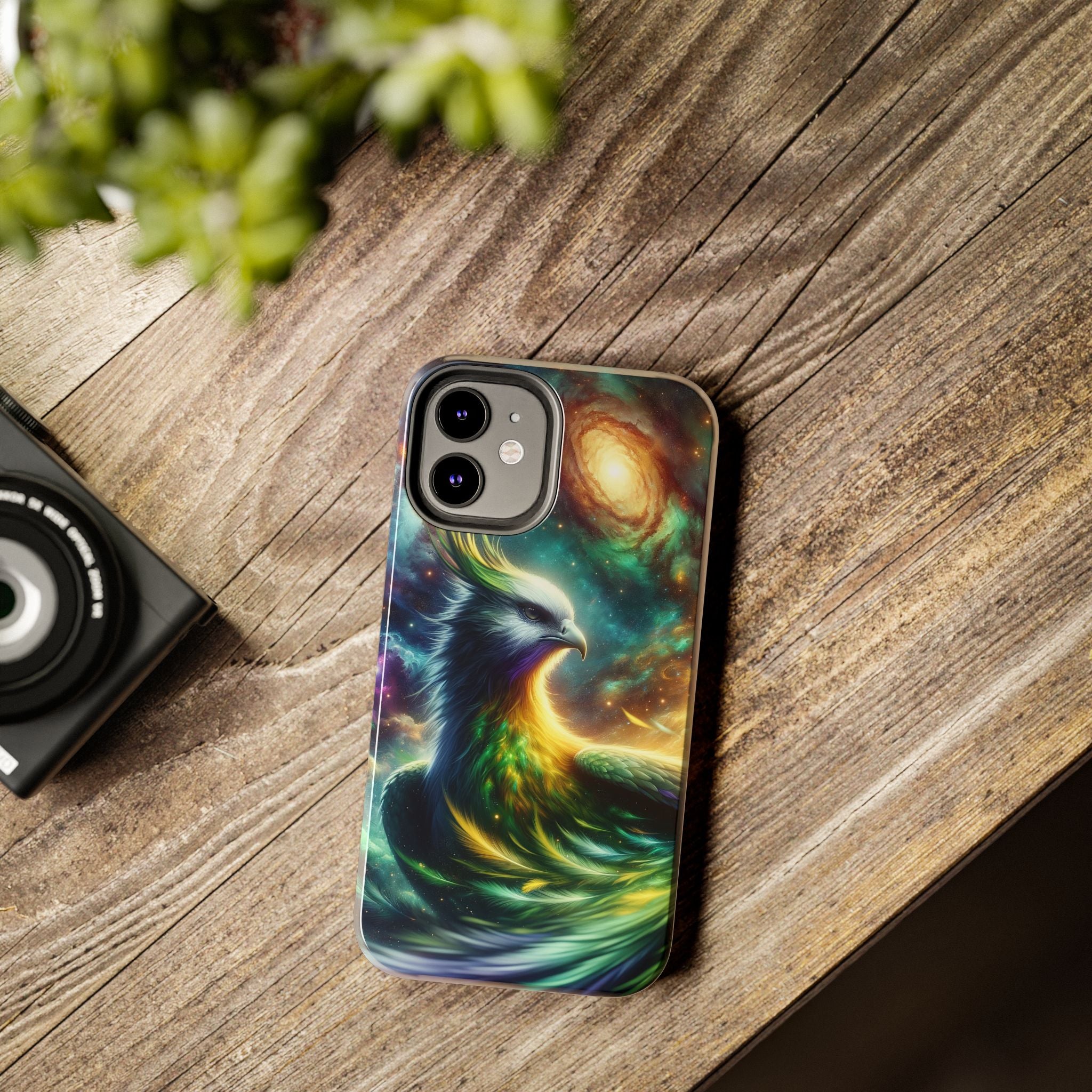 Phone Cases - Green Phoenix Design
