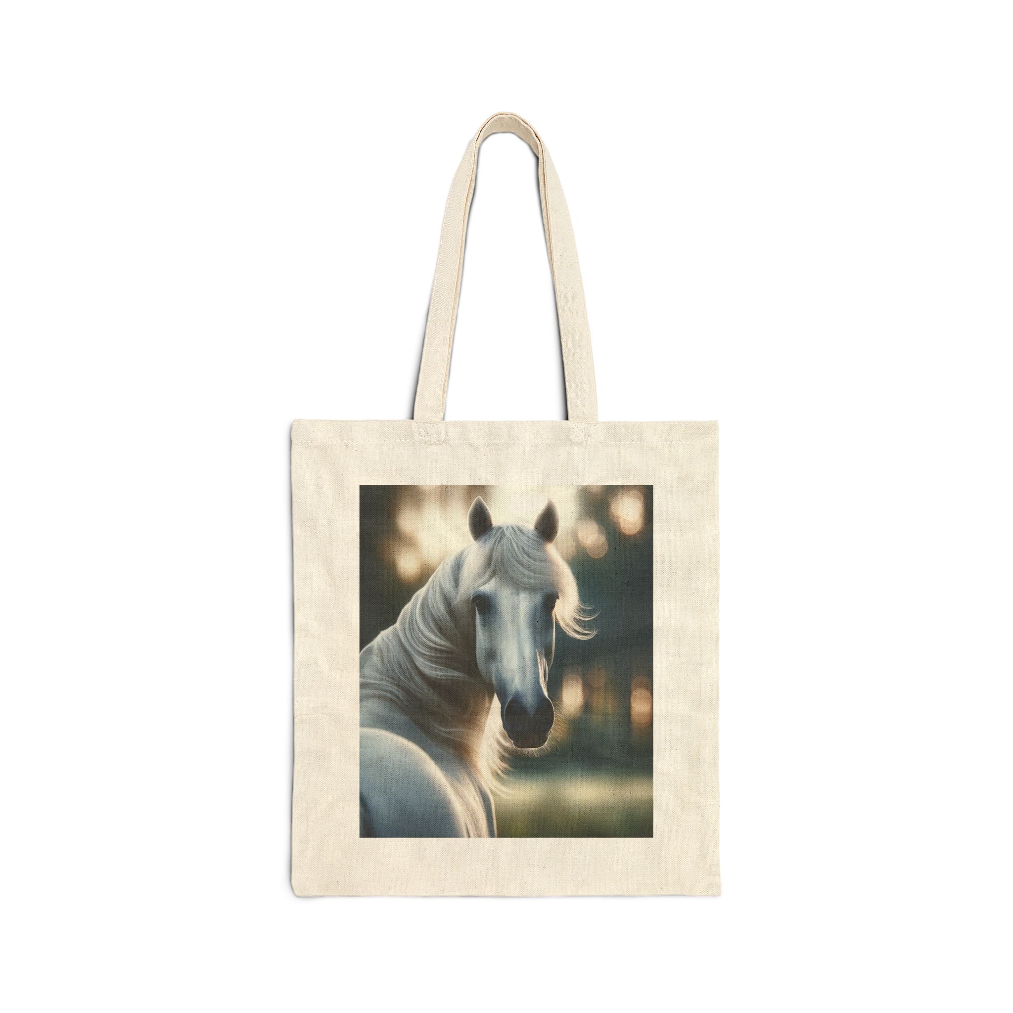 Majestic Horse - Cotton Canvas Tote Bag
