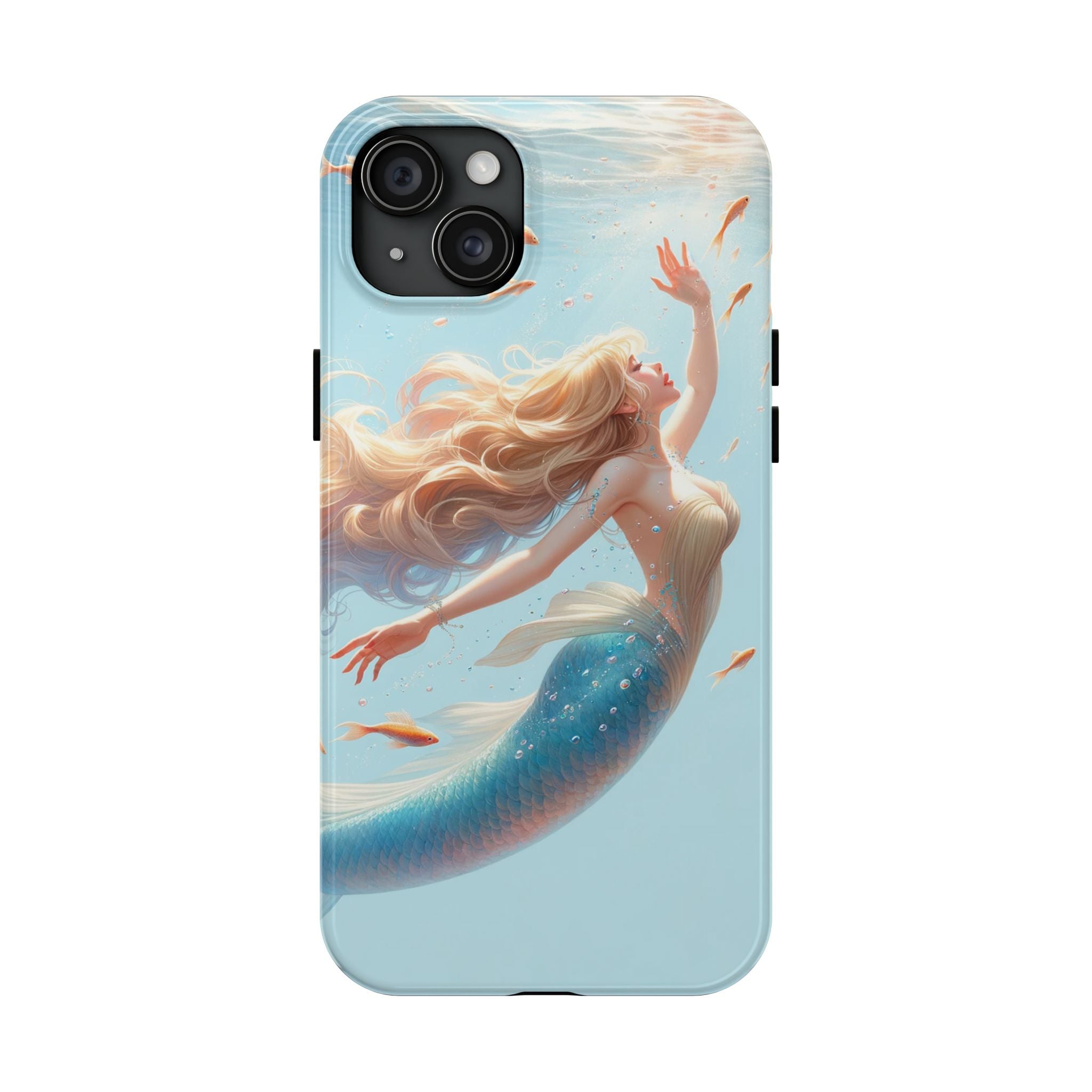 Blond mermaid - Tough Phone Case