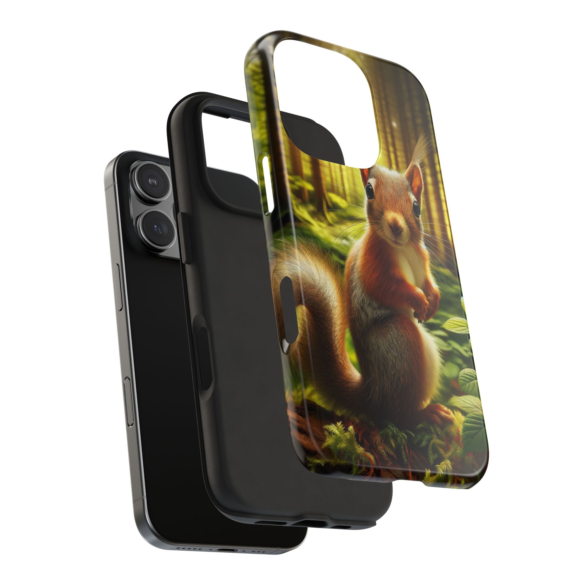 Curious squirrel - Tough Phone Case