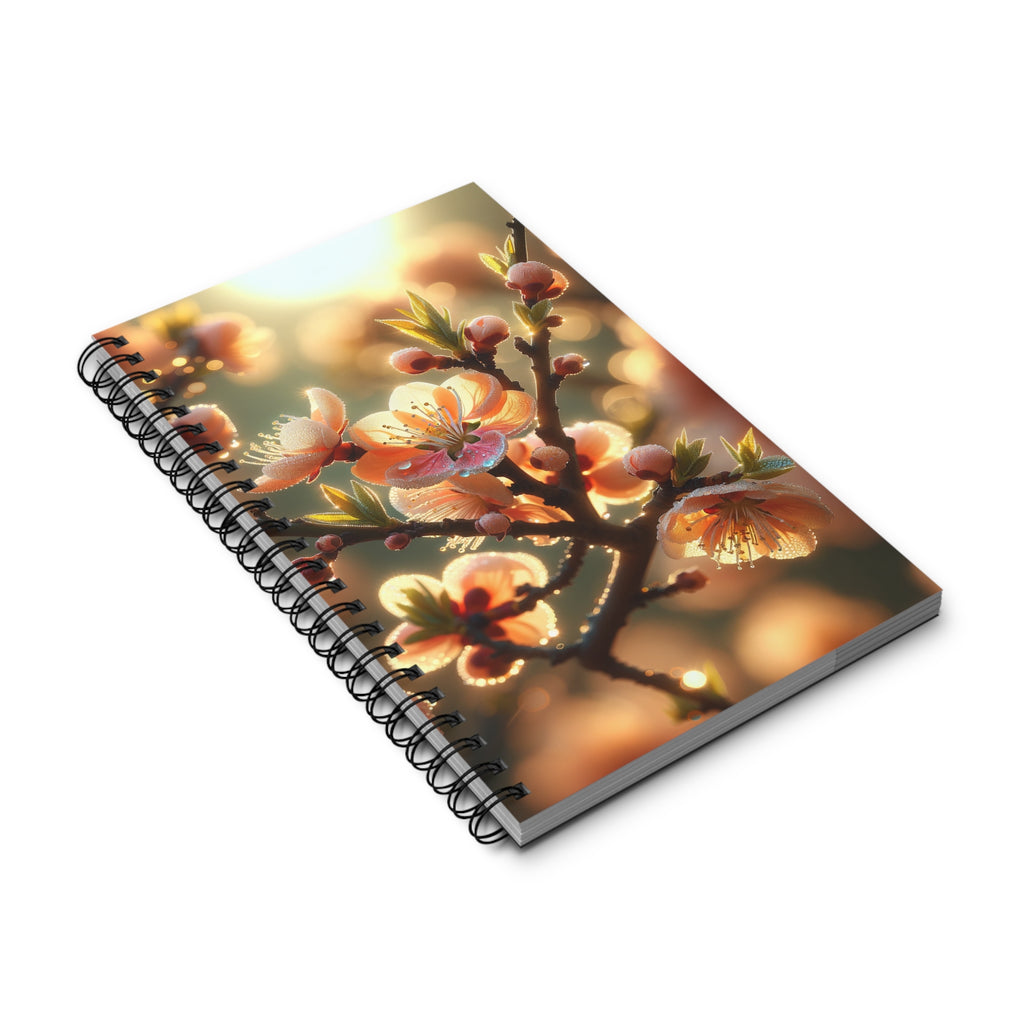 Peach-coloured diamond flowers (1) - Spiral Journal