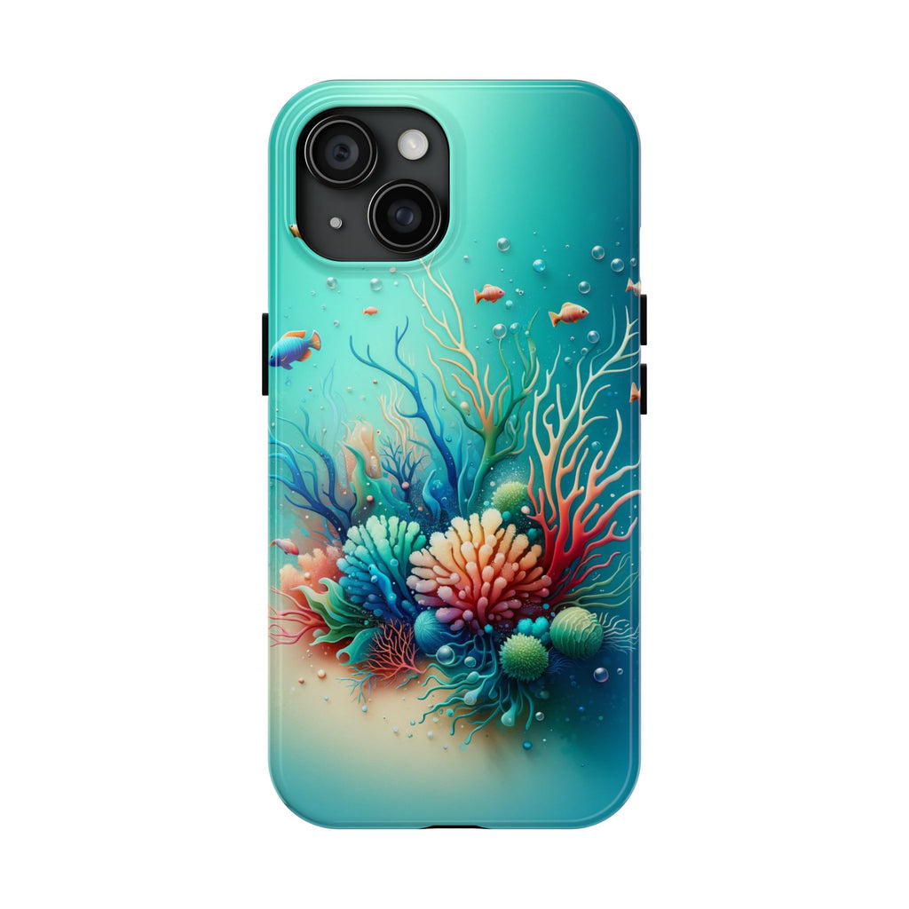 Phone Case Coral Reef Design