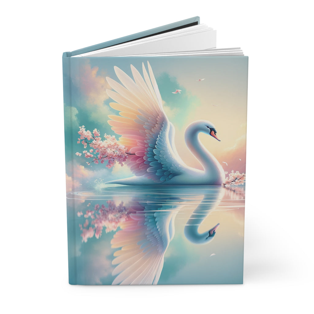 Swan - Hardcover Notebook