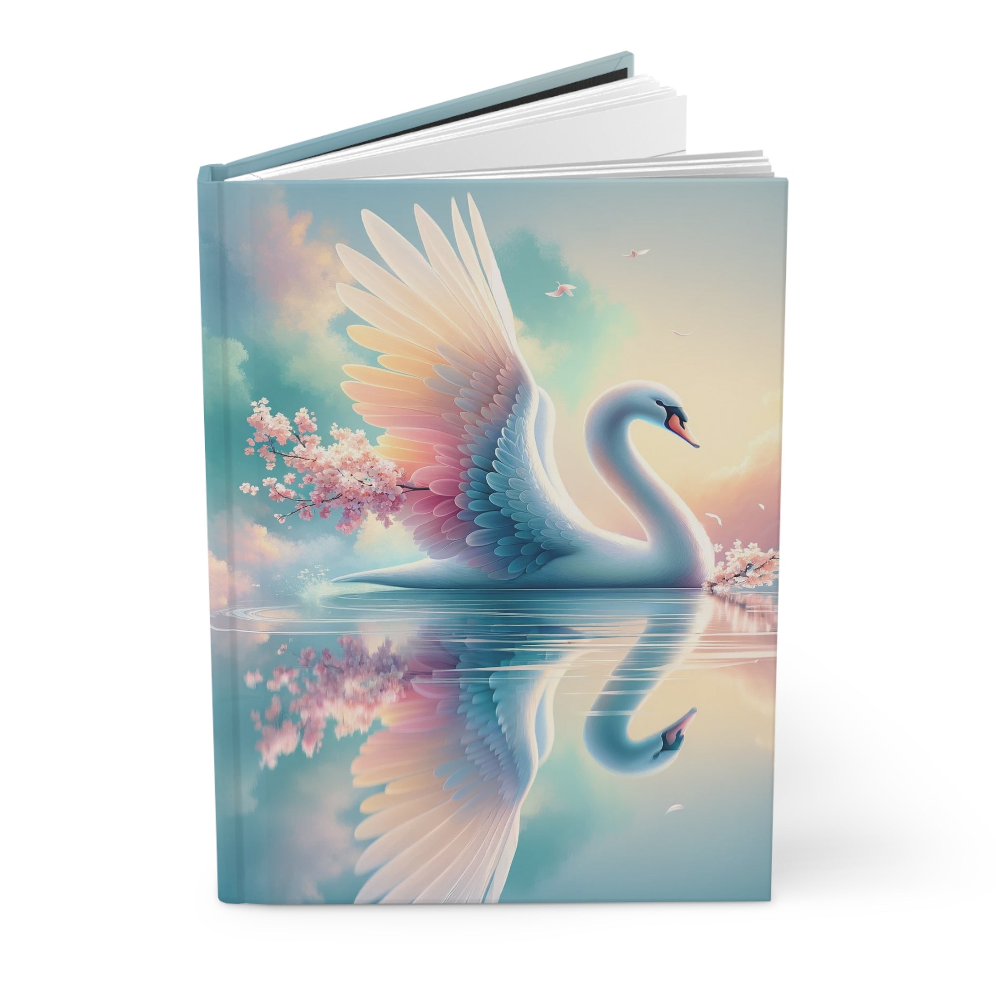 Swan - Hardcover Notebook
