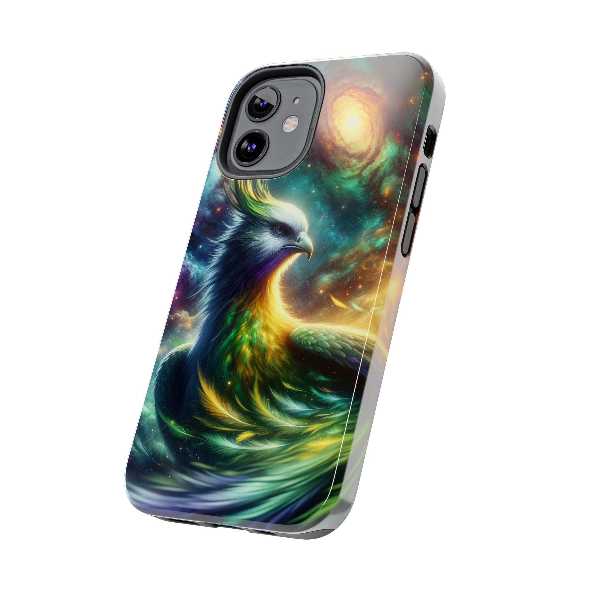 Phone Cases - Green Phoenix Design