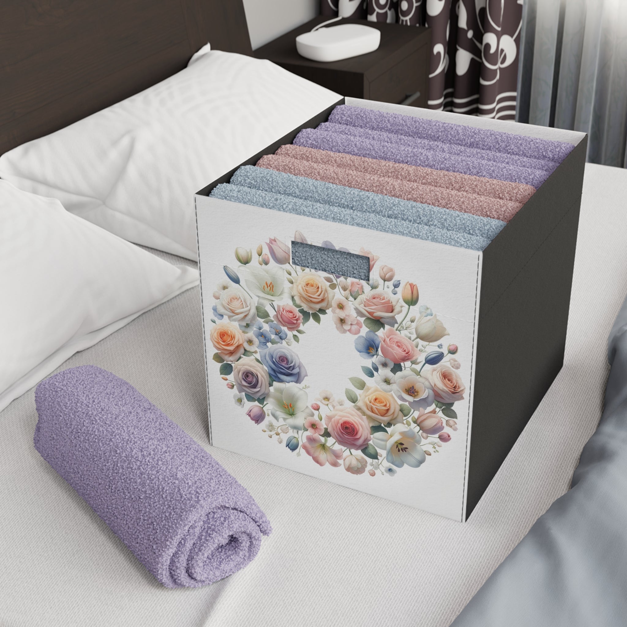 Rosary on white background - Storage Box