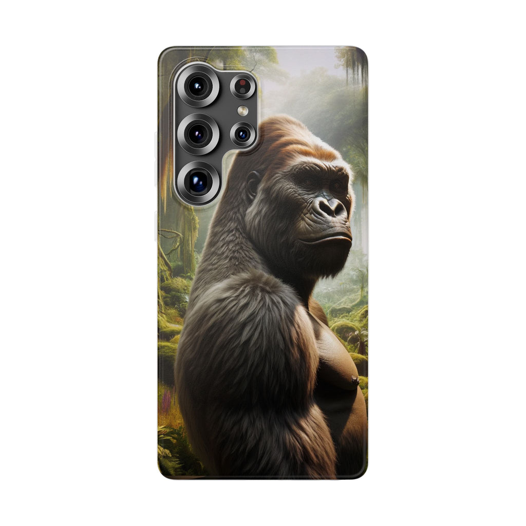 Curious Gorilla - Flexi Case (for Samsung only)