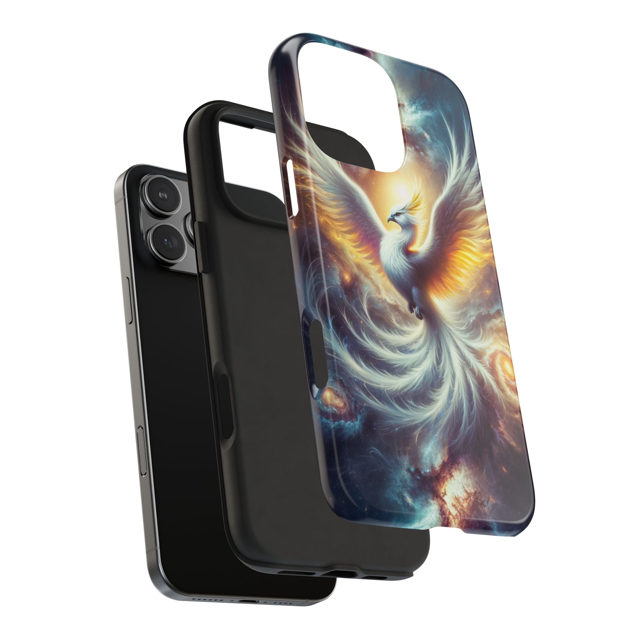 Phone Case - White Phoenix Design