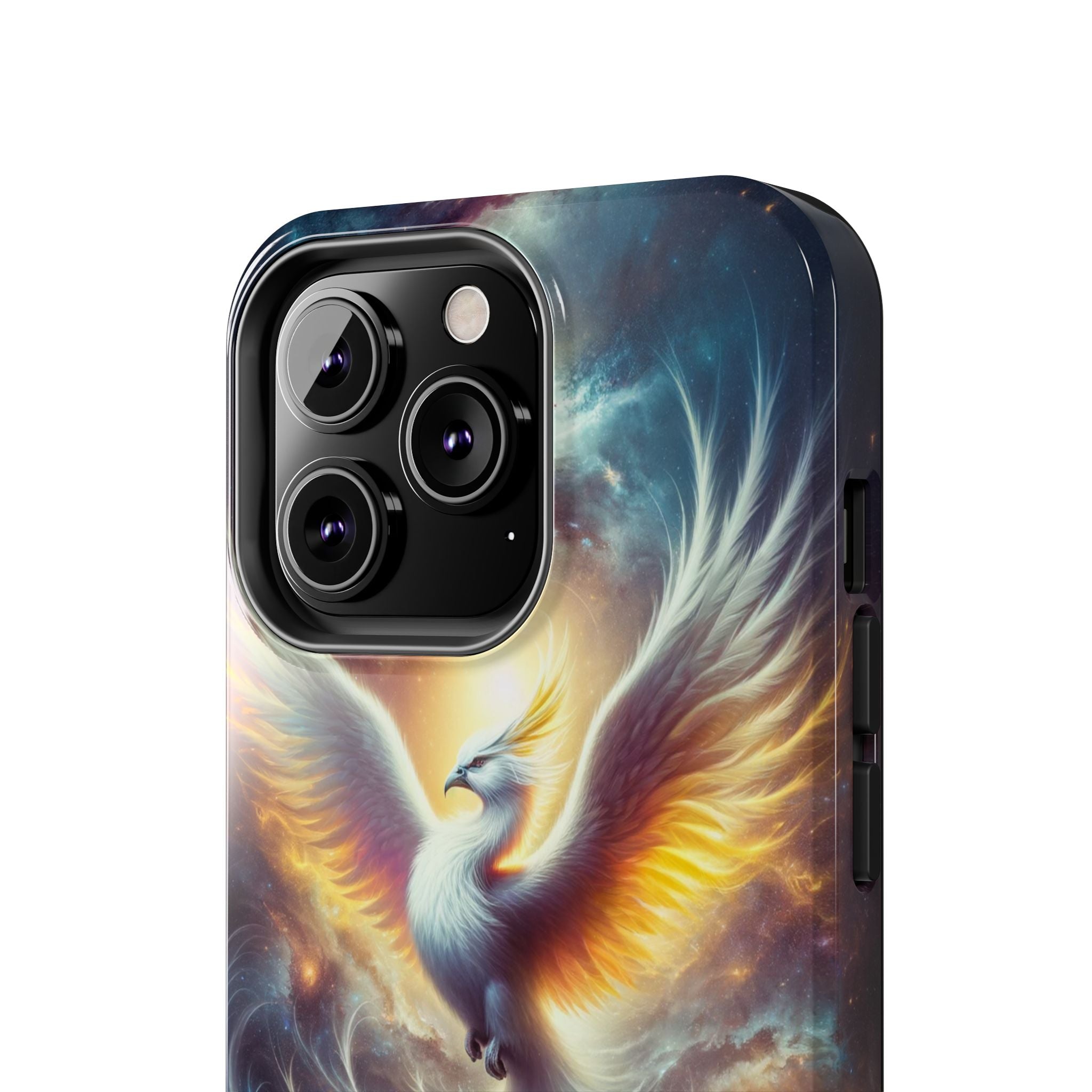 Phone Case - White Phoenix Design