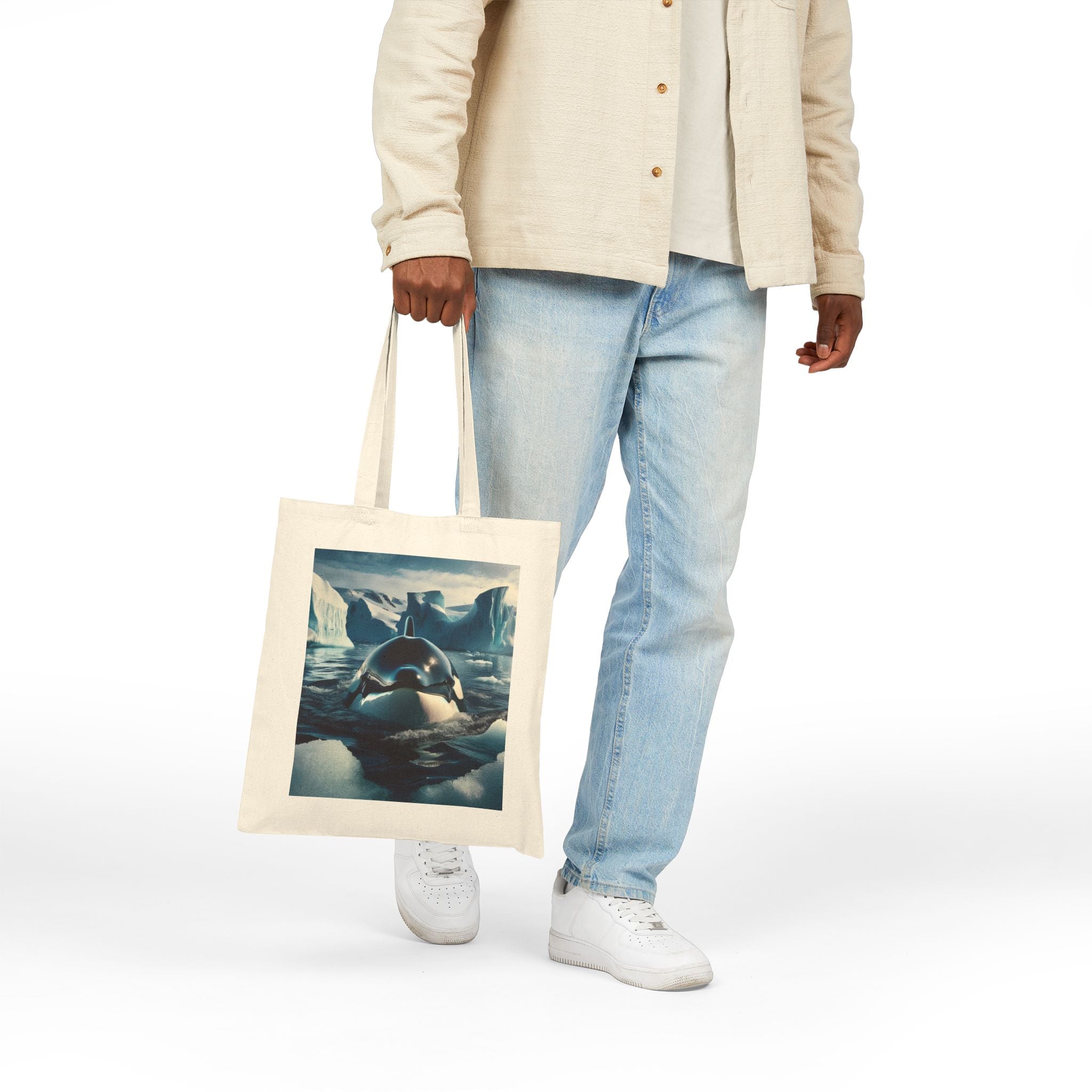 Orca Design - Cotton Canvas Tote Bag
