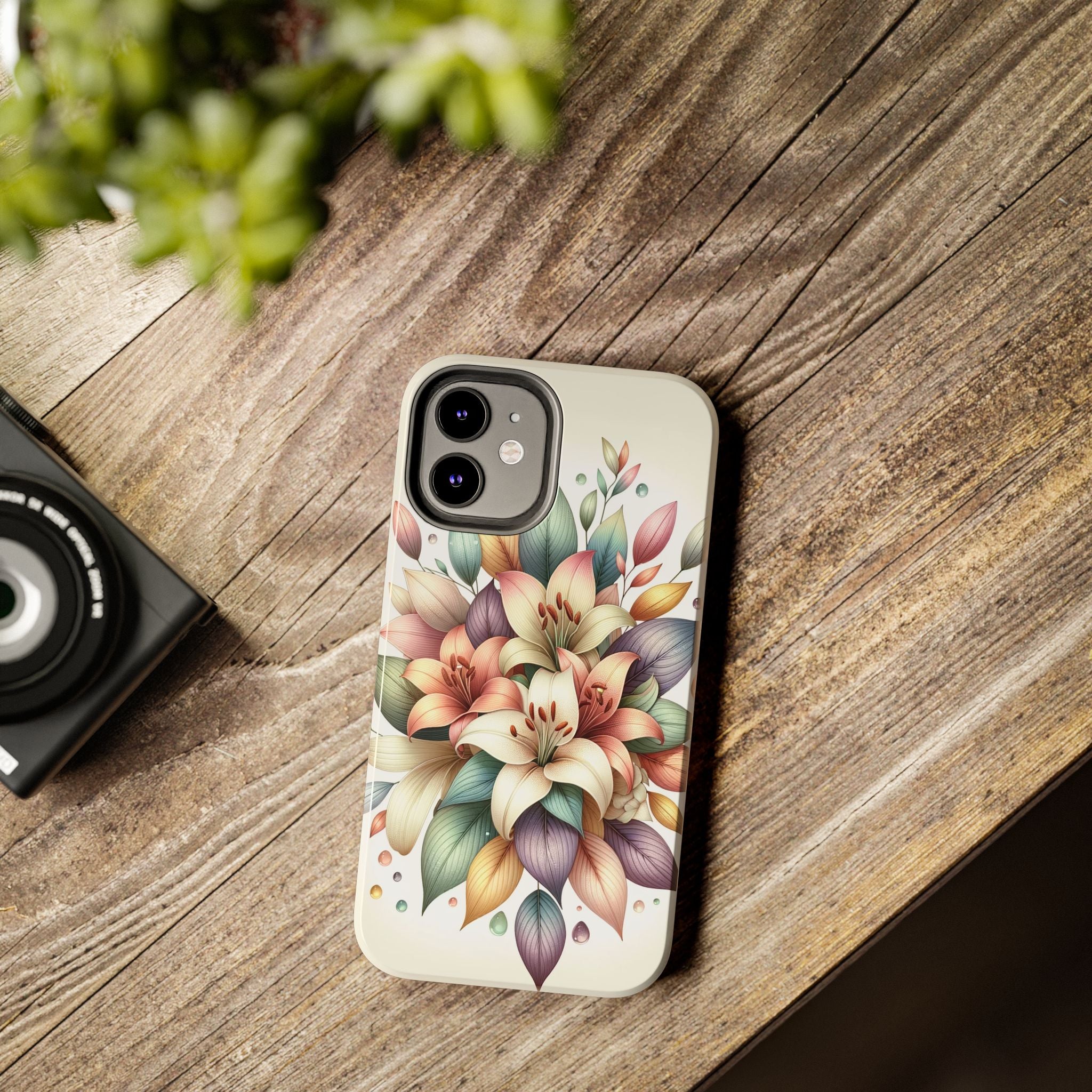 Phone Cases - Beautiful Lily Bouquet Design
