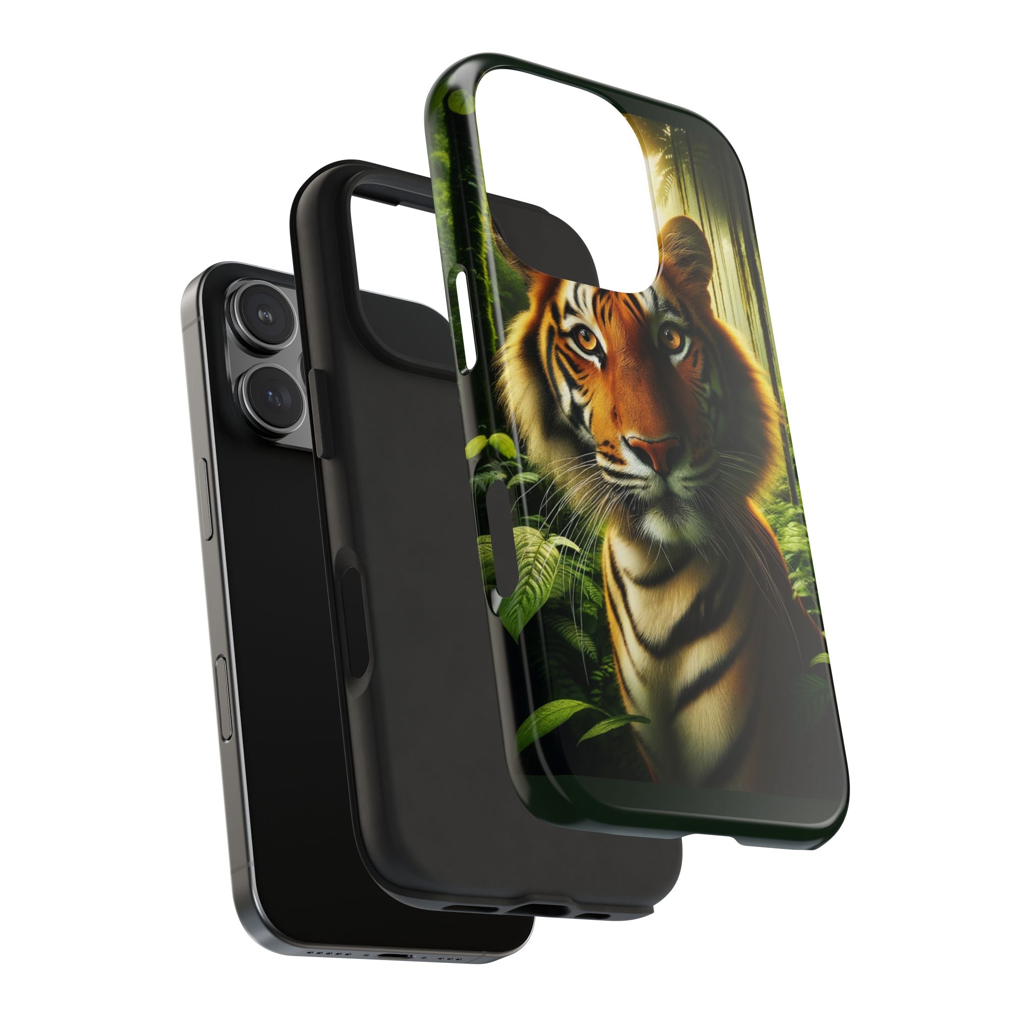 Curious Tiger - Tough Phone Case