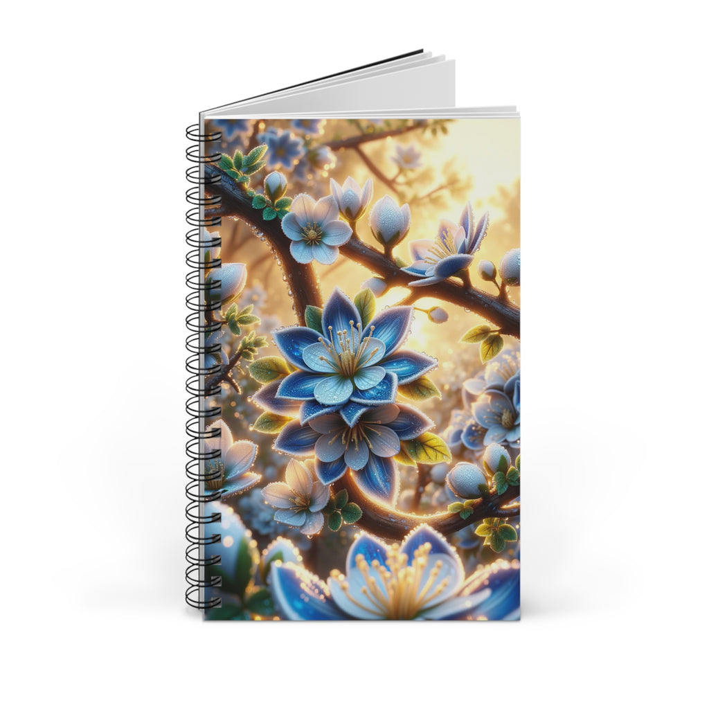 Beautiful Blue-white Blossoms (3) - Spiral Journal