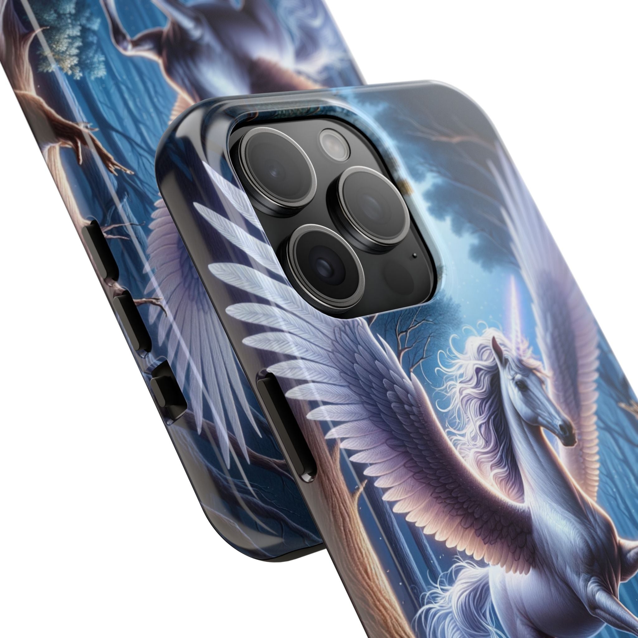 Phone Case - Unicorn Landing in Magical Forest