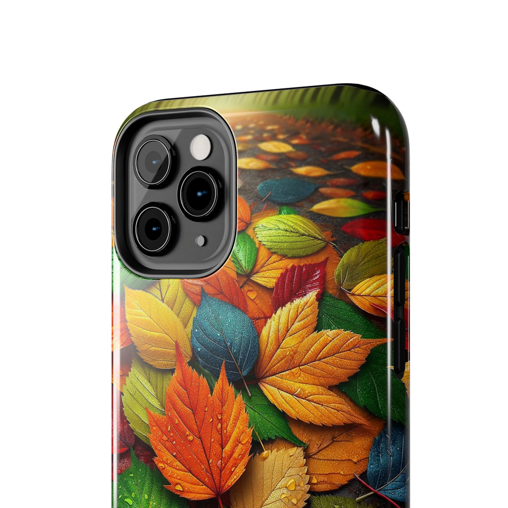 Coloured leaves - Tough Phone Case
